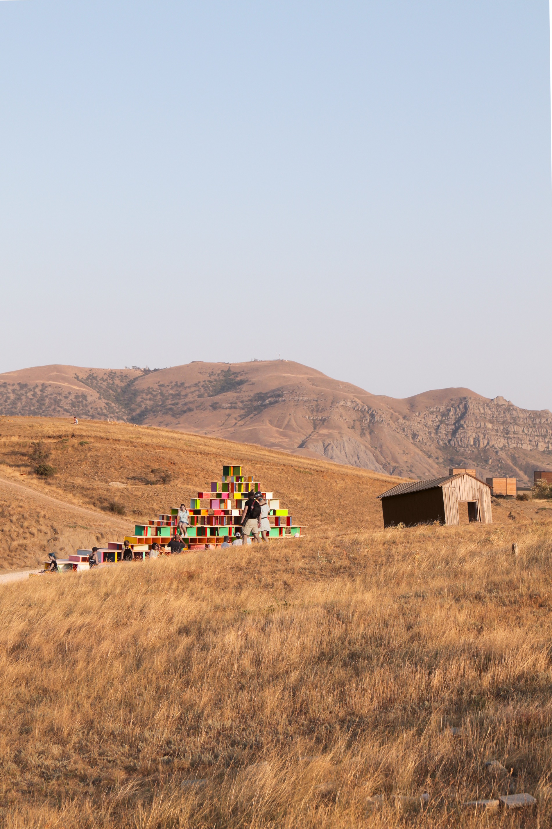 «Культурный код» — павильон Таврида — 03 installation in landscape