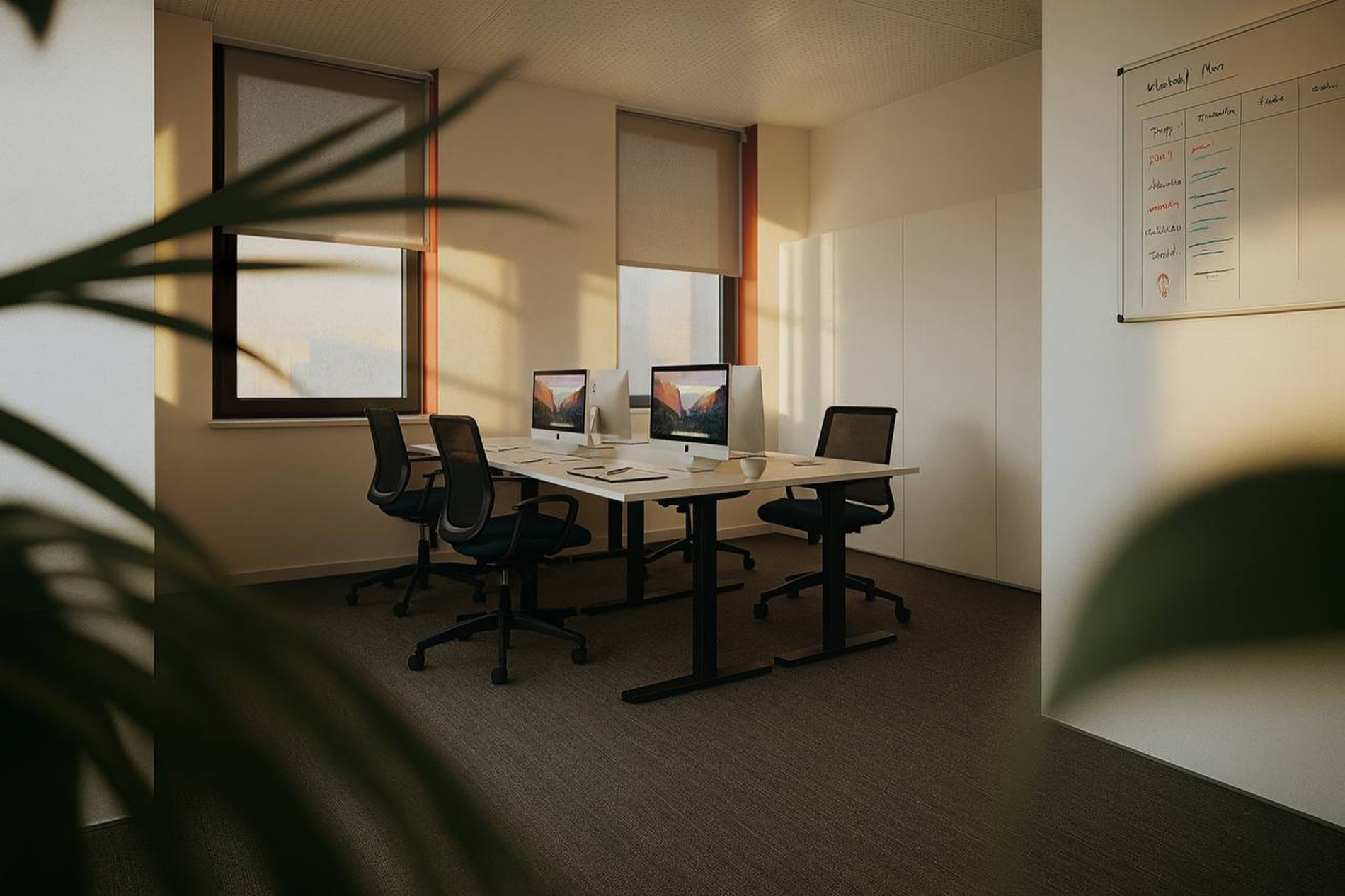 Корпоративный офис — витрина технологий — 03 open office