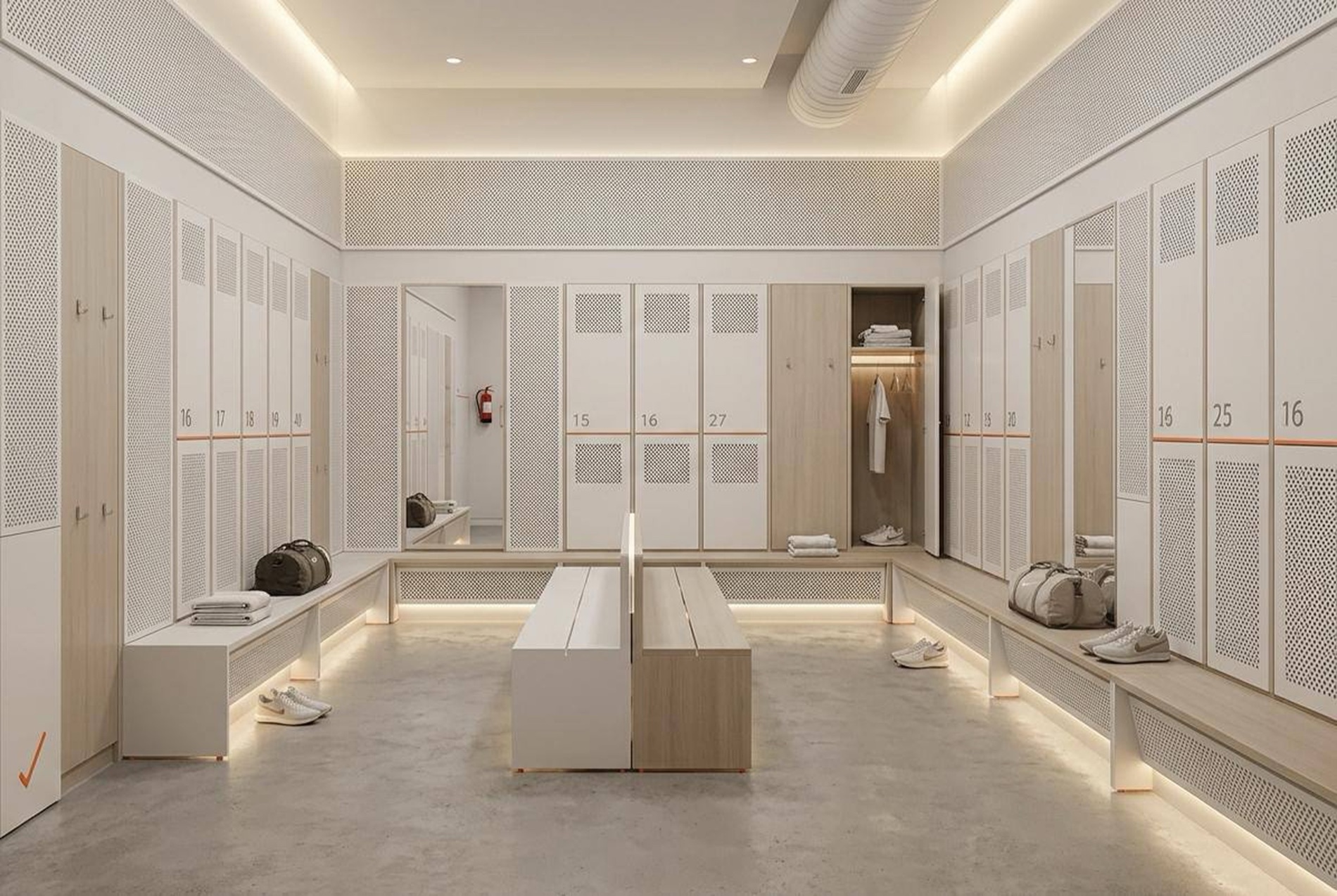 Клубное пространство падел-центра — 04 lounge